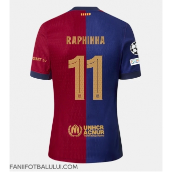 Barcelona Raphinha Belloli #11 Tricou Fotbal Replică 2024-25 Barbati Acasa